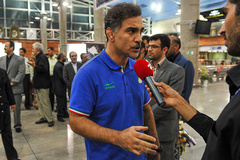 بازگشت تیم ملی کشتی فرنگي‌ به كشور